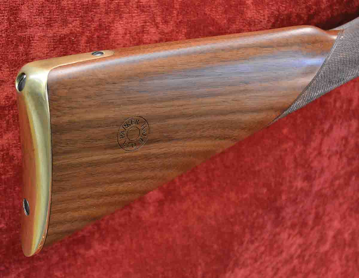 Volunteer buttstock with the famous Parker-Hale cartouche.